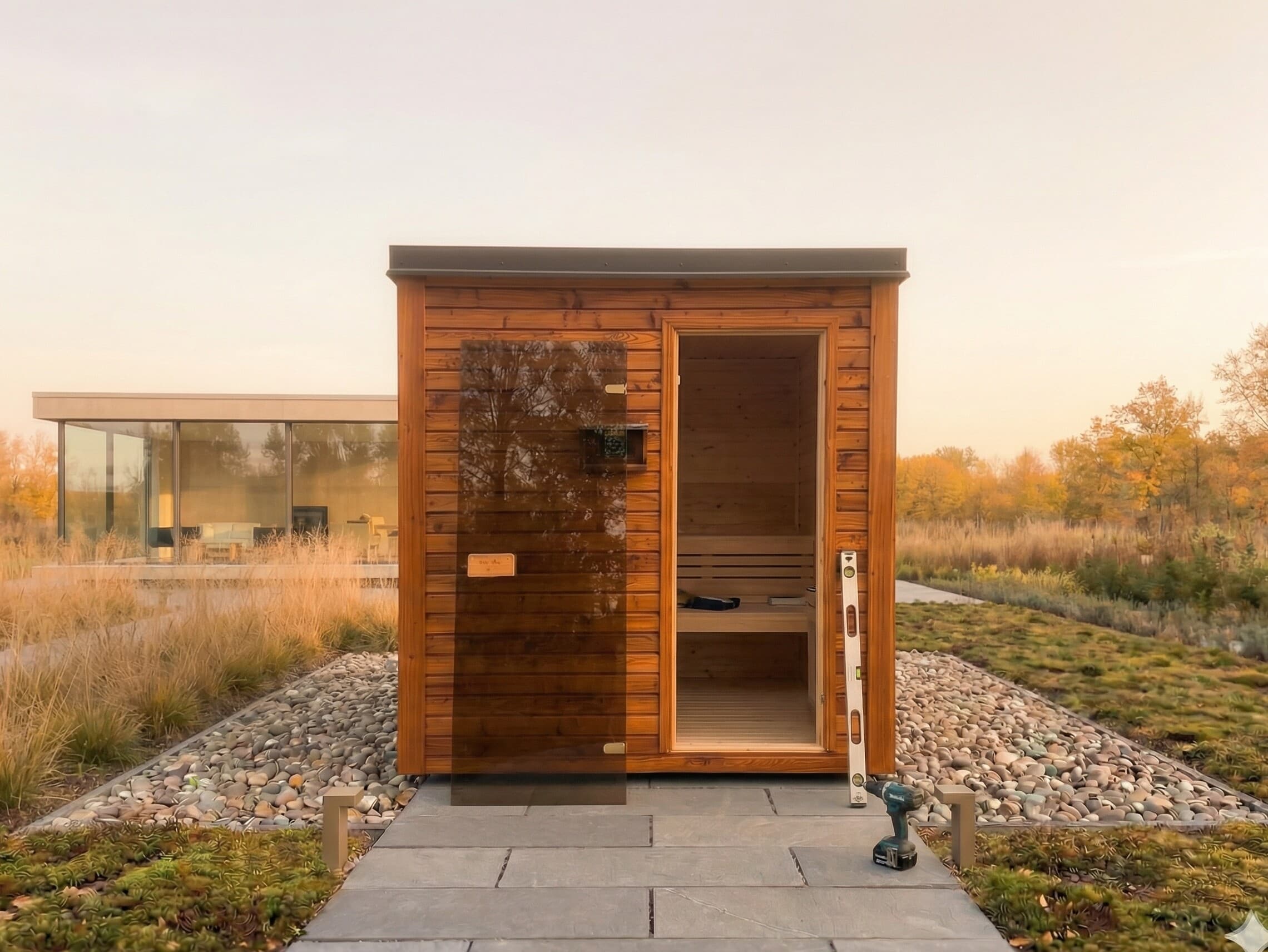 Stavba sauny — kompletní průvodce