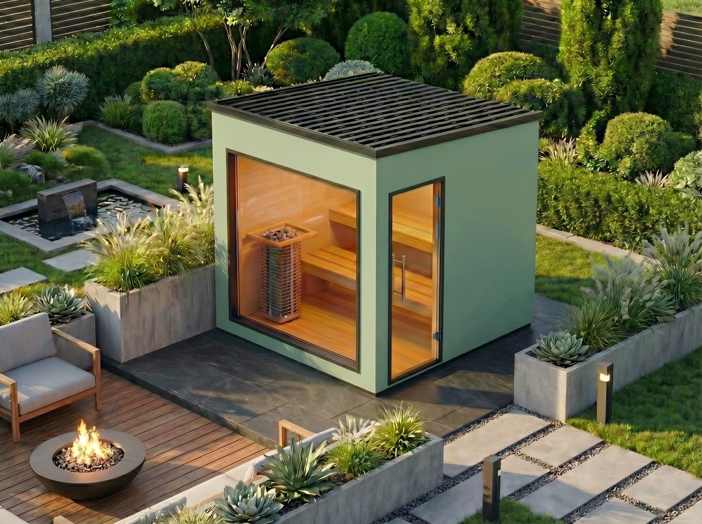 FINKA Saimaa — vintage zelená